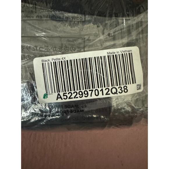 Candace Cameron Bure Black Pull-On Pants Petite 4X Rayon Blend Comfort Stretch - Picture 7 of 10